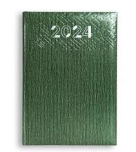 Terminarz 2024 A5 dzienny Milano - zielony