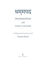 Dhammapada czyli Strofy o Dhammie