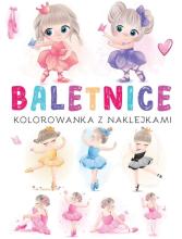 Kolorowanka z naklejkami. Baletnice