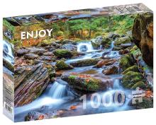 Puzzle 1000 Strumień w lesie