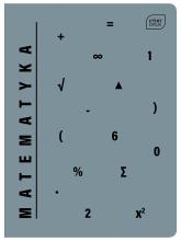 Zeszyt A5/60K kratka UV Matematyka (10szt)