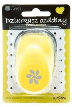 Dziurkacz ozdobny 2,5cm kwiecisty czar