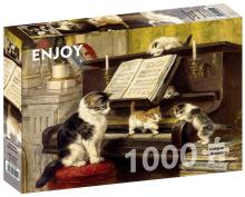 Puzzle 1000 Nauka gry na pianinie...