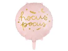 Balon foliowy Hocus Pocus różowy 45cm