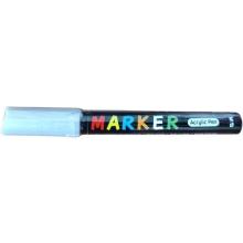 Marker akrylowy 1-2mm srebrny (6szt) M&G