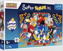 Puzzle 104 Super Shape XL Świat Sonica TREFL