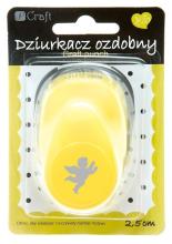 Dziurkacz ozdobny 2,5cm aniołek 2 MIX