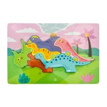 Puzzle drewniane animal Dinozaur