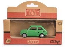 Kolekcja PRL Fiat 126p zielony