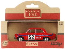 Kolekcja PRL Fiat 125p Rally czerwony