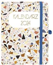 Kalendarz 2024 Linear Mozaika B6 TDW