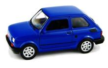 Fiat 126p 1:27 granatowy WELLY