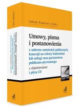 Umowy, pisma i postanowienia + CD