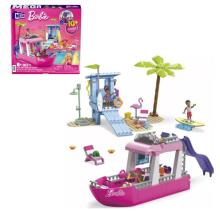 Barbie Mega Klocki Wymarzoną łódź Malibu HPN79