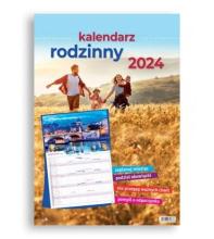 Kalendarz 2024 ścienny Rodzinny duży