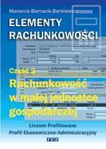 Elementy rachunkowości cz 2 podr +CD gratis REA