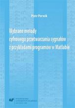 Wybrane metody cyfrowego przetwarzania sygnałów...