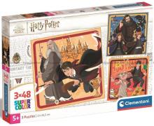 Puzzle 3x48 Super Kolor Harry Potter