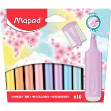 Zakreślacz Classic New pastel 10szt MAPED