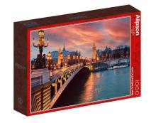 Puzzle 1000 Paryż, Most Aleksandra III