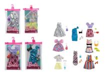 Barbie ubranka + akcesoria mix