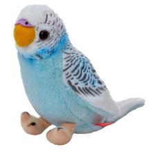 Papuga falista niebieska 13cm