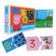 Puzzle 10 układanek 20el Świnka Peppa