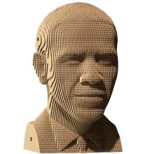 Puzzle 3D kartonowe - Barack Obama