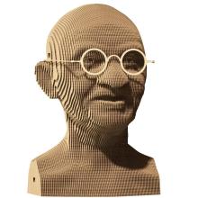 Puzzle 3D kartonowe - Mahatma Gandhi