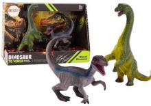 Figurki dinozaurów Brachinozaur Velociraptor 2el