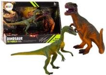 Figurki dinozaurów Tyranozaur Kompsognat 2el