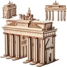Puzzle drewniane 3D Brama Brandenburska