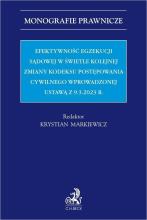 Efektywność egzekucji sądowej w świetle kolejnej..