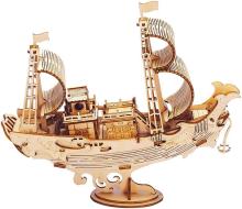 Puzzle Drewniane 3D Japoński Statek Dyplomatyczny