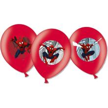 Balony lateksowe Spider Man 27,5cm 6szt