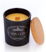 Świeczka sojowa Cappuccino czarna 135g