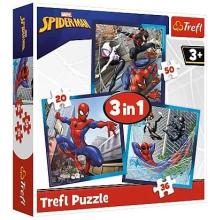 Puzzle 3w1 Pajęczy przyjaciele TREFL