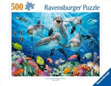 Puzzle 2D 500 Delfiny