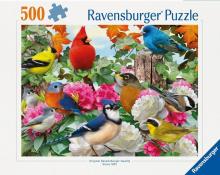 Puzzle 2D 500 Ptaki ogrodowe