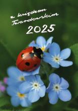 Kalendarz 2025 z ks. Twardowskim - biedronka