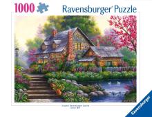 Puzzle 1000 Romantyczny domek na wsi