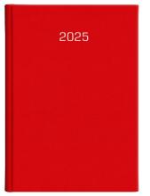 Kalendarz 2025 B5 Dzienny Albit Czerwony