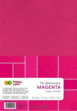 Filc dekoracyjny magenta 10szt HAPPY COLOR