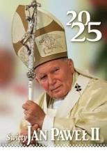 Kalendarz 2025 ścienny wieloplanszowy Jan Paweł II