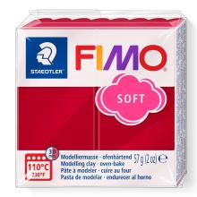 Masa termoutwardzalna Fimo 57g karminowy