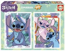 Puzzle 2x500 Lilo i Stich