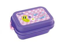 Lunch box plastikowy z przegródką Smile