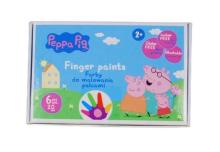 Farby do malowania palcami Peppa Pig 6kol ASTRA