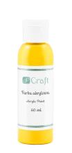 Farba akrylowa ciemnożółta 60ml