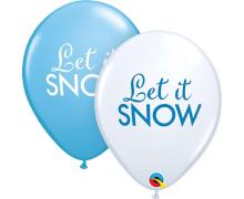 Balon Let It Snow 6szt